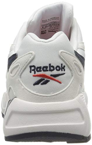 Reebok AZTREK 96, Gymnastics Shoe Mujer, White/Collegiate Navy/Radiant Red, 39 EU