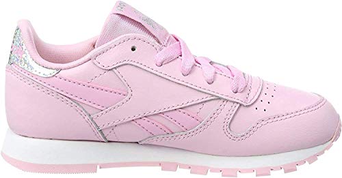 Reebok Classic Leather Pastel, Zapatillas de Running Mujer, Rosa (Rosa/(Charming Pink/White) 000), 38 EU