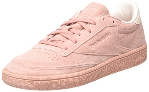 Reebok Club C 85 NBK, Zapatillas de Tenis Mujer, Rosa (Chalk Pink/Pale Pink 000), 36 EU