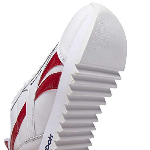 Reebok Royal CLJOG 2 Platform, Zapatillas de Running, Blanco/Maruni/VECRED, 30 EU