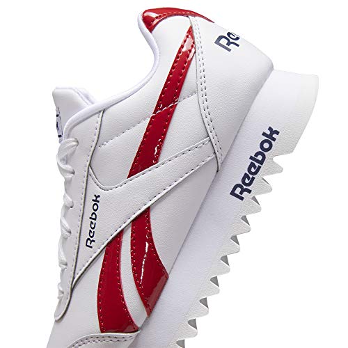 Reebok Royal CLJOG 2 Platform, Zapatillas de Running, Blanco/Maruni/VECRED, 30 EU