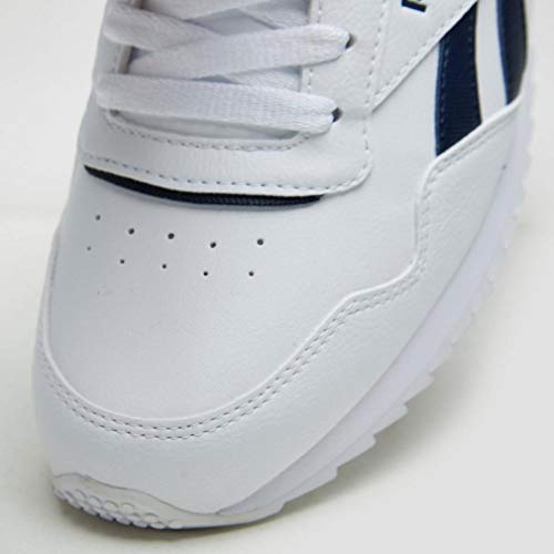 Reebok Royal Glide Rplclp, Zapatillas de Gimnasia Hombre, Blanco (White/Collegiate Navy White/Collegiate Navy), 41 EU