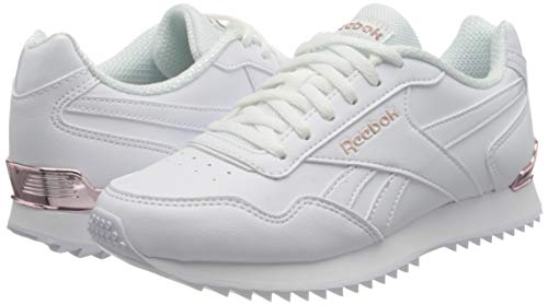 Reebok Royal Glide RPLCLP, Zapatillas de Trail Running Mujer, Multicolor (White/Rose Gold/Pearlized 000), 38 EU