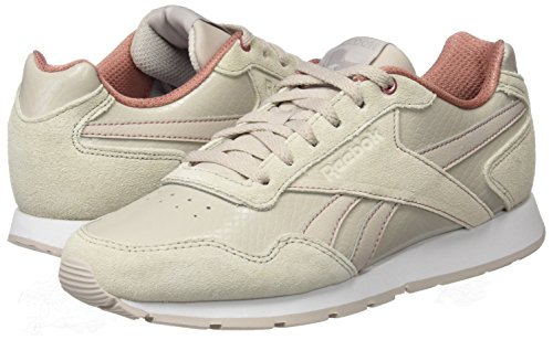 Reebok Royal Glide, Zapatillas Mujer, Beige (Sand Stone/Sandy Rose/White), 37.5 EU