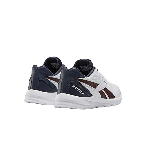 Reebok Rush Runner 2.0 Syn, Zapatillas, Multicolor (Blanco/Maruni/BRNSIE), 38 EU