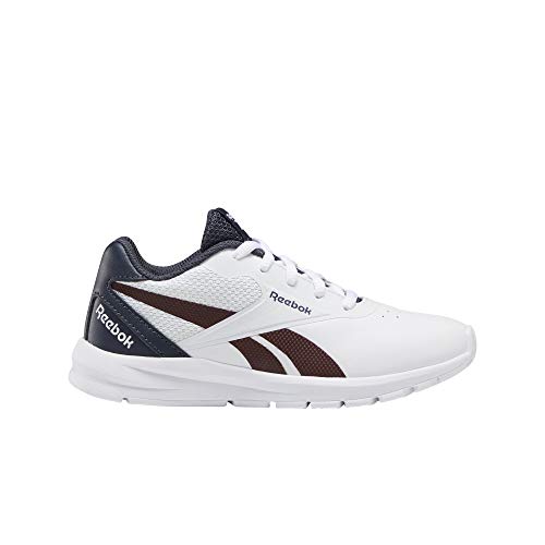 Reebok Rush Runner 2.0 Syn, Zapatillas, Multicolor (Blanco/Maruni/BRNSIE), 38 EU