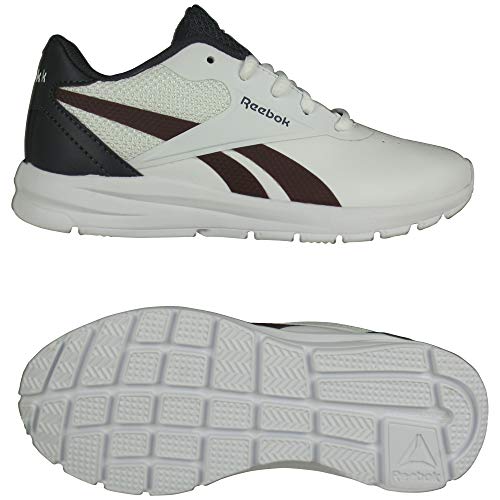 Reebok Rush Runner 2.0 Syn, Zapatillas, Multicolor (Blanco/Maruni/BRNSIE), 38 EU