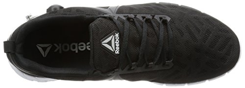 Reebok Zpump Fusion, Zapatillas de Running Hombre, Multicolor (Black/Coal/White/SIL), 46 EU