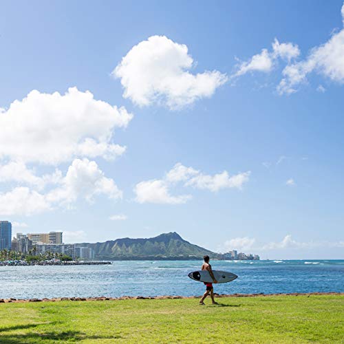 Reef - Chanclas de piel para hombre, Marrón, 40