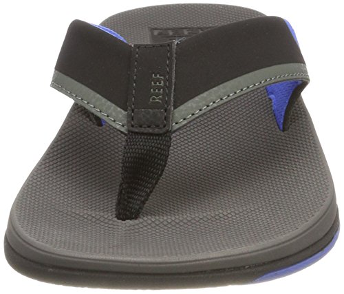 Reef Hombre Fanning Low Flipflop, Grey/Blue, 42 EU