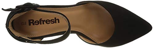 Refresh 69513.0, Zapatos con Tira de Tobillo para Mujer, Negro (Negro Negro), 40 EU