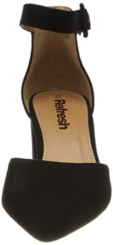 Refresh 69513.0, Zapatos con Tira de Tobillo para Mujer, Negro (Negro Negro), 40 EU