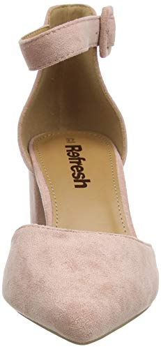 Refresh 69513.0, Zapatos con Tira de Tobillo para Mujer, Rosa (Nude Nude), 40 EU