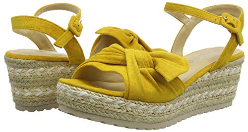 Refresh 69531.0, Sandalias con Plataforma Mujer, Amarillo (Panama Panama), 38 EU