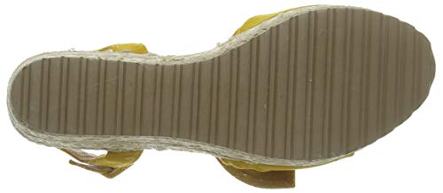 Refresh 69531.0, Sandalias con Plataforma Mujer, Amarillo (Panama Panama), 38 EU