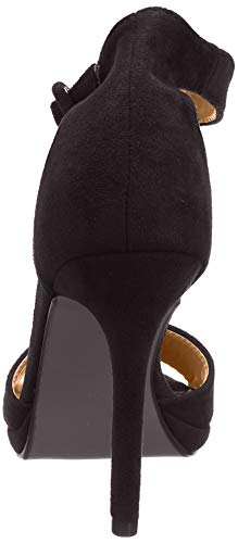 Refresh 69541.0, Zapatos con Tira de Tobillo para Mujer, Negro, 38 EU