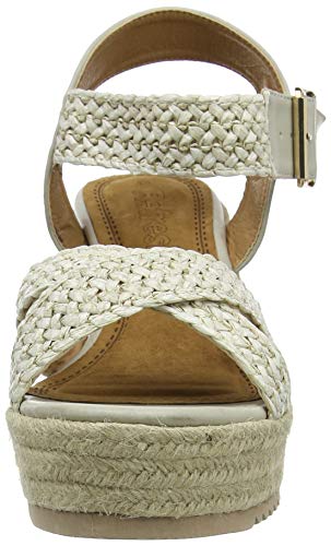 Refresh 69556.0, Sandalias con Plataforma Mujer, Blanco (Hielo Hielo), 37 EU