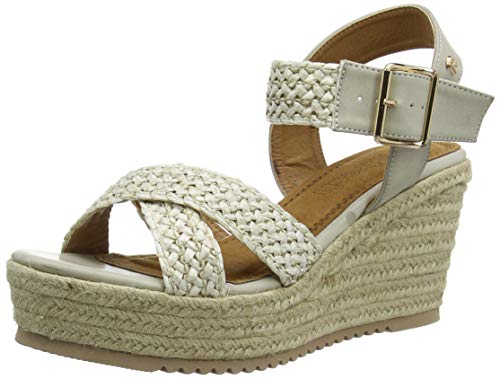 Refresh 69556.0, Sandalias con Plataforma Mujer, Blanco (Hielo Hielo), 37 EU
