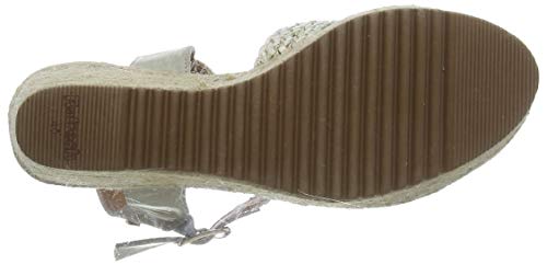 Refresh 69556.0, Sandalias con Plataforma Mujer, Blanco (Hielo Hielo), 37 EU