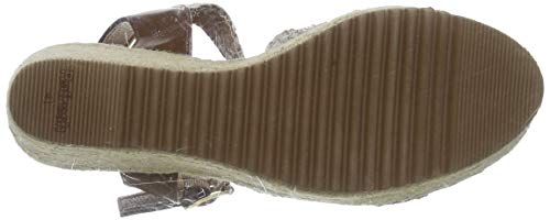 Refresh 69556.0, Sandalias con Plataforma Mujer, Marrón (Taupe Taupe), 38 EU