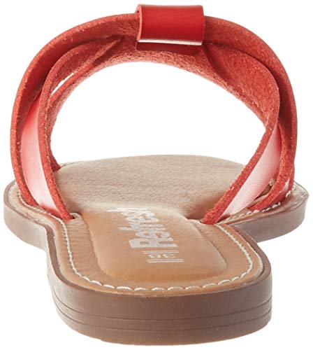 Refresh 72247.0, Sandalias con Punta Abierta para Mujer, Rojo, 37 EU