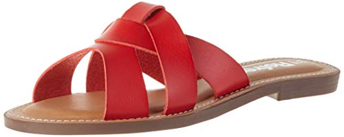 Refresh 72247.0, Sandalias con Punta Abierta para Mujer, Rojo, 37 EU