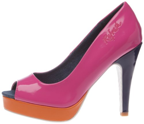 Refresh 76809_Fucsia - Zapatos de Vestir para Mujer, Color Rosa, Talla 38