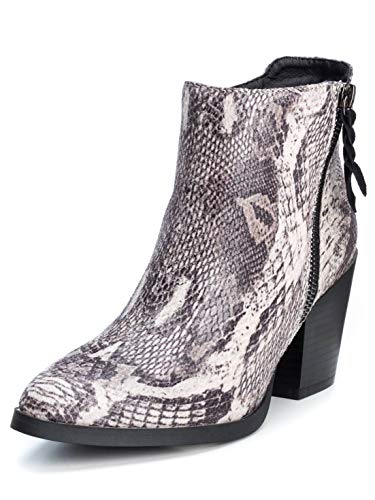 REFRESH Botín Campera REF069185 para Mujer Gris 38