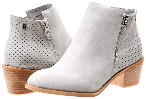 REFRESH Botín Campera REF069819 para Mujer Blanco 39