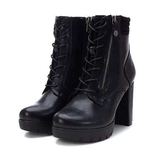 REFRESH - Botín Casual con Tacón para Mujer - Color Negro