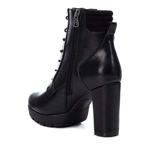 REFRESH - Botín Casual con Tacón para Mujer - Color Negro