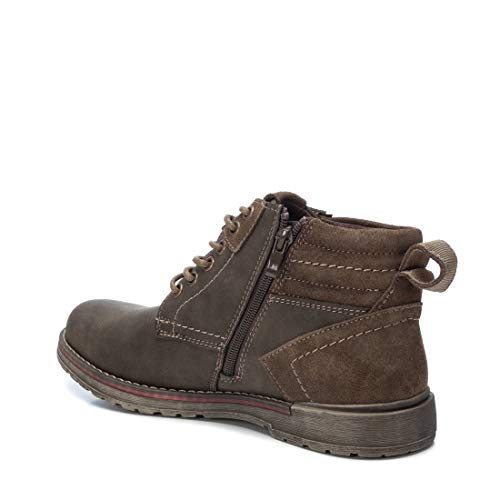 REFRESH - Botín Militar para Hombre - Color Taupe - Talla 42