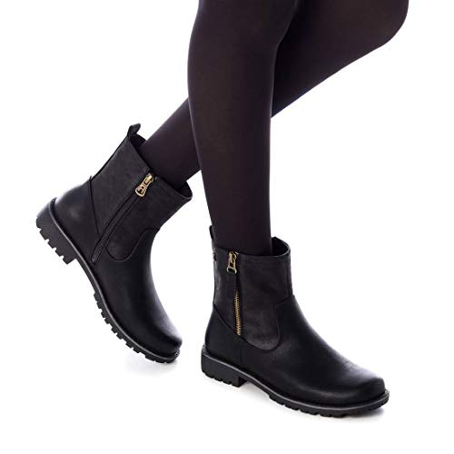 REFRESH Botín Motera REF069370 para Mujer Negro 37