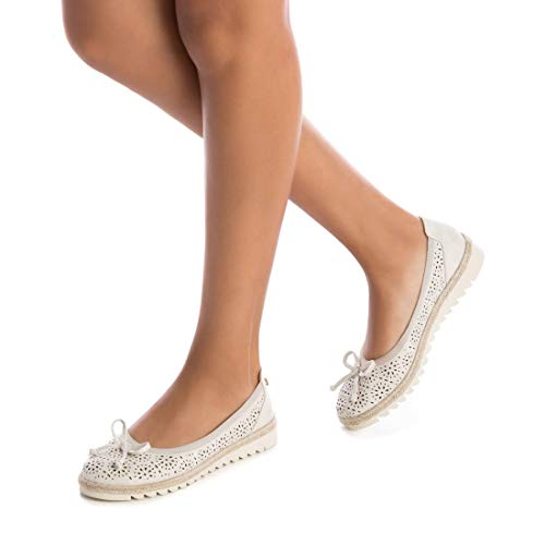 REFRESH Zapato Bailarina REF069554 para Mujer Blanco 36