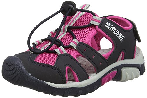 Regatta Deckside Jnr, Sandalias Punta Cerrada Niños, Gris (Iron/Jem), 32 EU