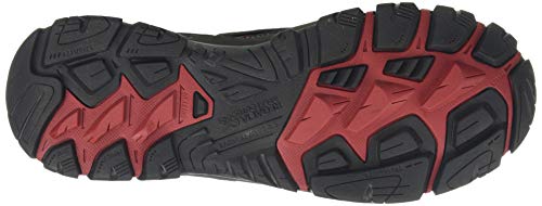 Regatta Holcombe Iep Low Rise Hiking Boot, Zapatillas de Senderismo Hombre, Gris (Ash/Rio Red 21n), 42 EU