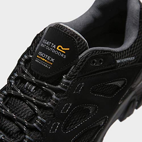 Regatta Holcombe Iep Low, Walking Shoe Mens, (Black/Granite 9v8), 10 EU