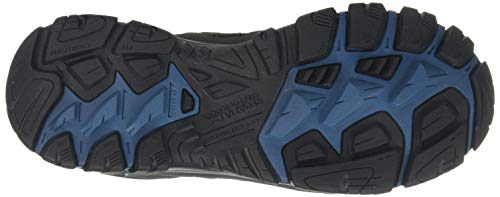 Regatta Holcombe Iep Mid' Waterproof Boots, Botas de Senderismo Mujer, Gris (Ash/Blue Opal W56), 37 EU