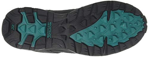 Regatta Samaris II Low' Walking Shoes, Zapatillas de Senderismo Mujer, Azul (Shorline/Ash 32g), 36 EU