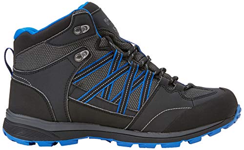 Regatta Samaris II Mid, Walking Shoe Hombre, Ash/Oxford Blue, 44 EU