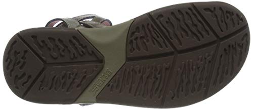 Regatta Santa Cruz, Sandal Mujer, Walnut/Mellow Rose, 40 EU