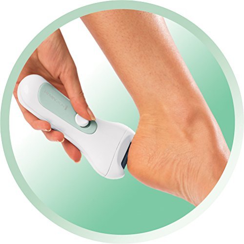 Remington Perfect Pedi Reveal CR4000 - Aparato de pedicura, delicado con los pies, no araña, lima de grano grueso y extra grueso