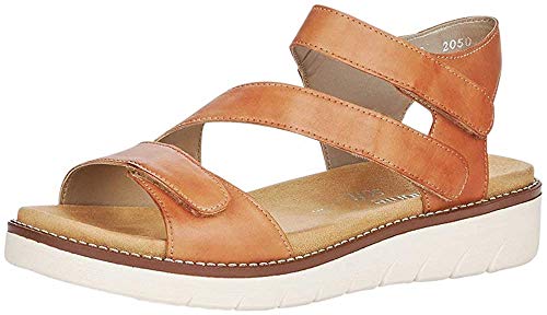 Remonte Mujer Sandalias de Vestir, señora Sandalia con Tiras,Sandalias Romanas,Sandalias de Gladiador,Zapatos del Verano,cómodas,noccia/24,39EU/6UK