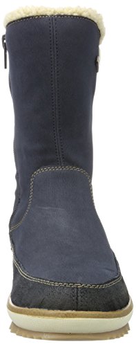 Remonte R4374, Botas de Nieve Mujer, Azul (Pilot/Pazifik/Beige), 37 EU