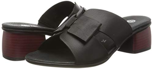 Remonte R8759, Mules Mujer, Negro (Schwarz 01), 38 EU