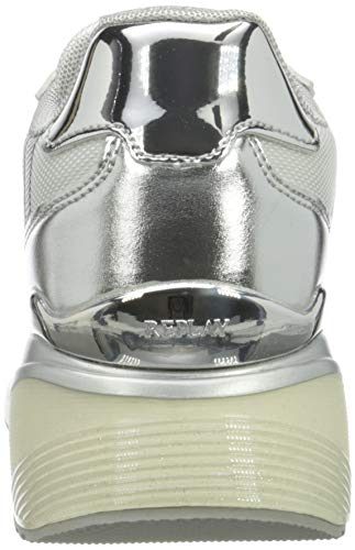 Replay Ingles, Zapatillas Mujer, Blanco 061 Blanco, 41 EU