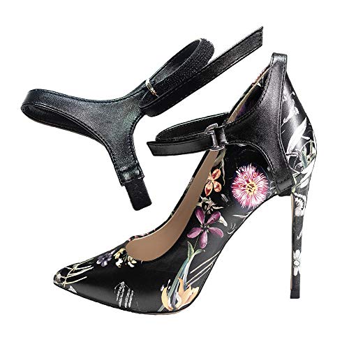 Reutilizable Correas ShooStraps Desmontables Cinturones Zapato Poseedor para Zapatos, Tacones Altos & Zapatos Planos (Clásico Negro)