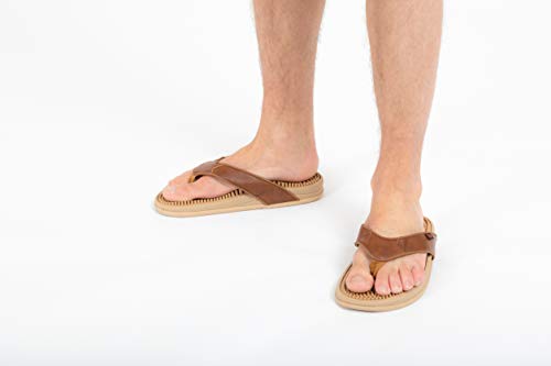 Revs, Chanclas de reflexologia y Masaje de acupresion - Unisex. Revitaliza tu Alma y Camina hacia el Bienestar.P para Hombres y Mujeres