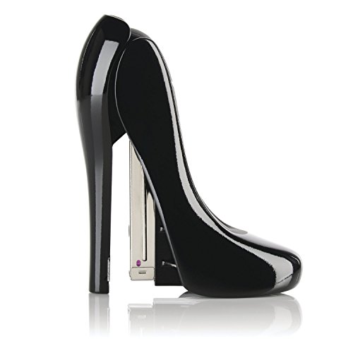 REXEL 2104169 - Grapadora de diseño modelo zapato tacón alto color negro