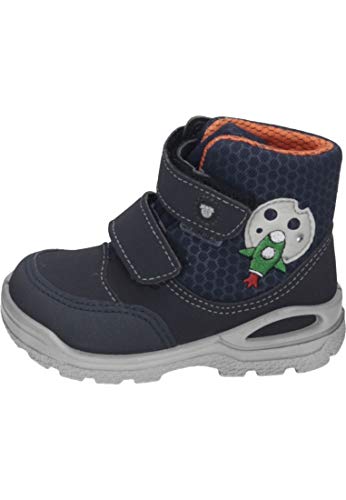 RICOSTA - Botas para correr con velcro, color Azul, talla 26 EU Weit